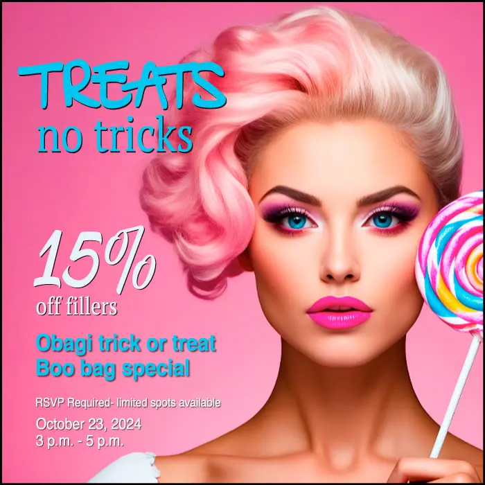 Treat Yourself to 15% Off Fillers and a Boo-tiful Bag!