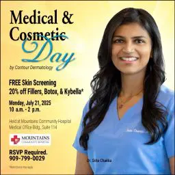 Lake Arrowhead Medical and Cosmetic Day July 21