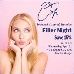Get snatched, sculpted, and stunning at our Filler Night on 4/22
