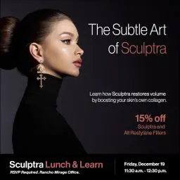 Sculptra Lunch Learn December 19 | Contour Dermatology Sculptra Lunch Learn December 19