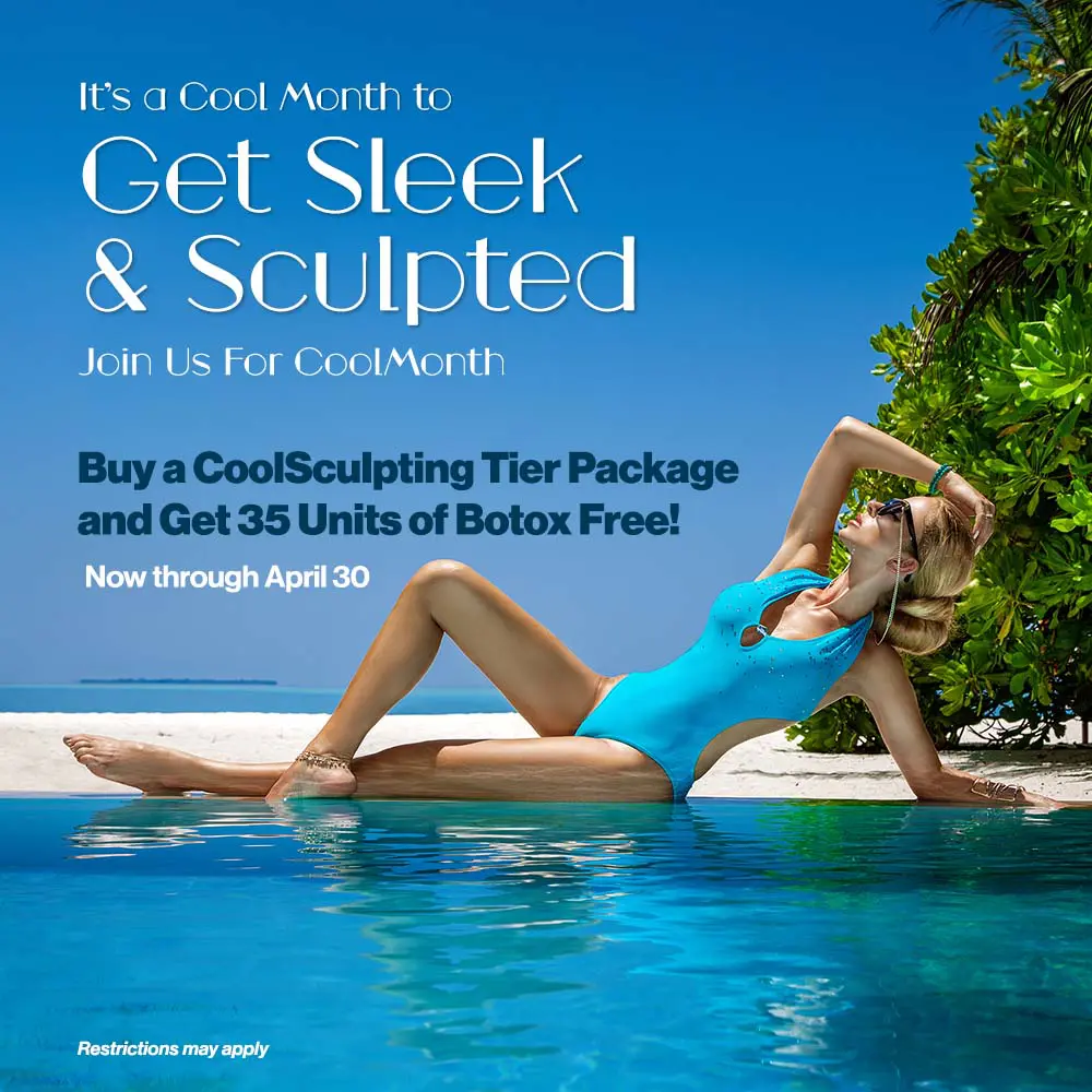 April is CoolSculpting's official Cool Month, and we're celebrating with one of our favorite offers ever.