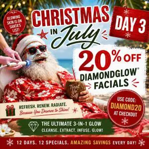 20% off DiamondGlow Facials