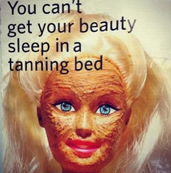 Tanning Bed Barbie