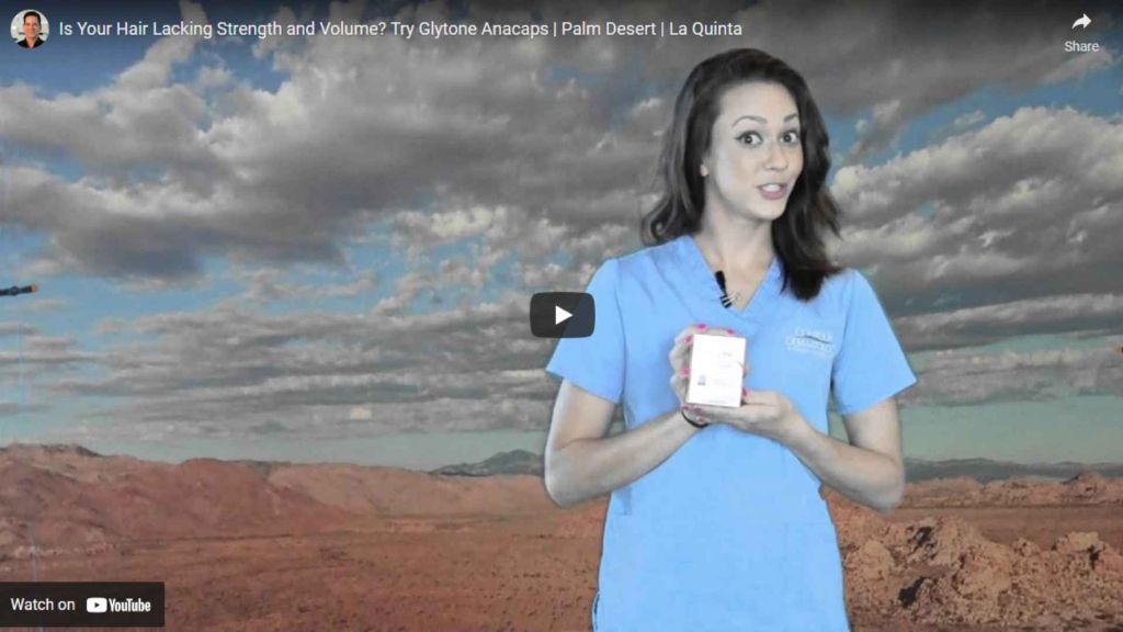 Hair Lacking Strength and volume Try Glytone Anacaps