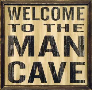 Contour's Man Cave where men can fell comfortable about their look