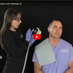 The VelaShape III treatment has many benefits, typically it is used to tighten skin in the abdomen and under arm area, however, it can also be used to effectively reduce fine lines and wrinkles in the neck area.