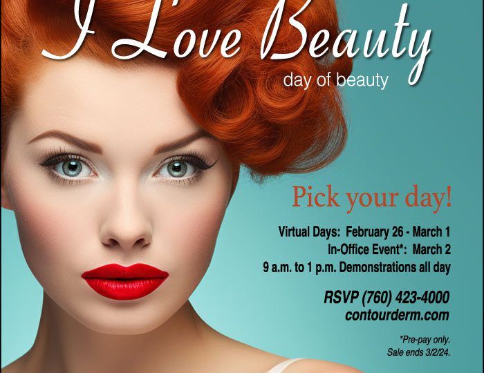 I Love Beauty Day of Beauty Week, Feb. 26 - Mar. 2, 2024