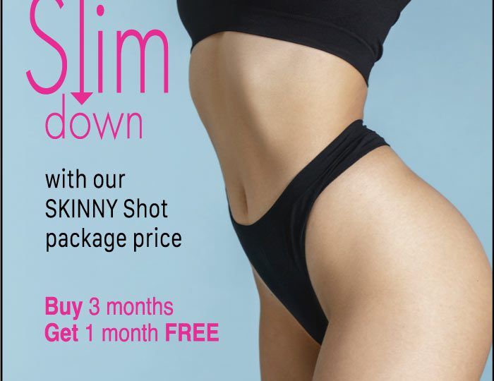 Unleash the power of a leaner, sleeker you! Buy 3 months of Skinny Shots, get 1 month FREE. Your transformation starts here.