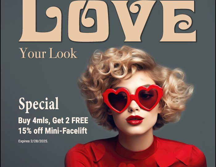 Our Love Language Serenades February’s Filler and Mini-Facelift Heartfelt Specials