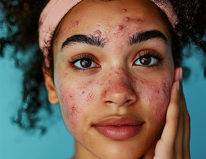 Over 80 percent of teens will experience some form of acne, and it can reappear into adulthood.