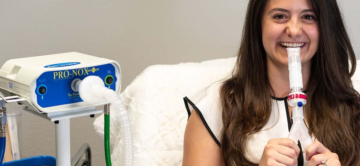 Pro-Nox™ is an FDA-cleared analgesic gas delivery system that administers a fixed 50/50 blend of nitrous oxide (commonly known as "laughing gas") and oxygen.