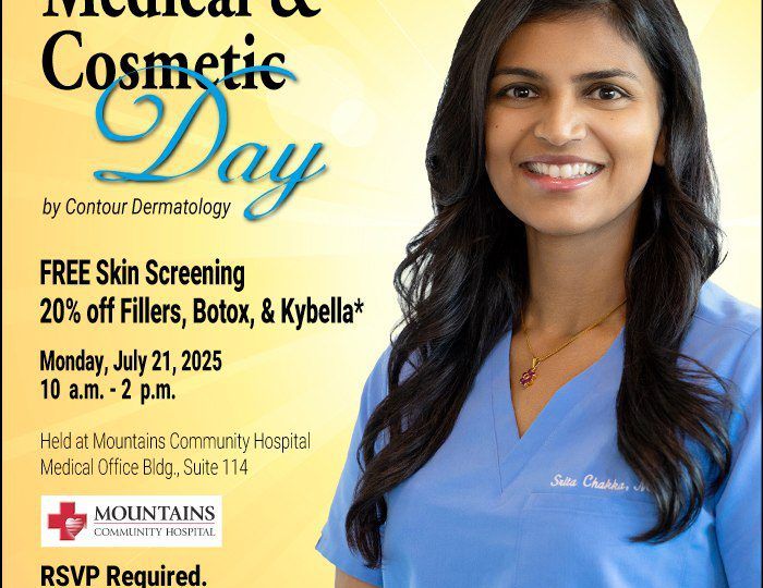 Lake Arrowhead Medical and Cosmetic Day July 21