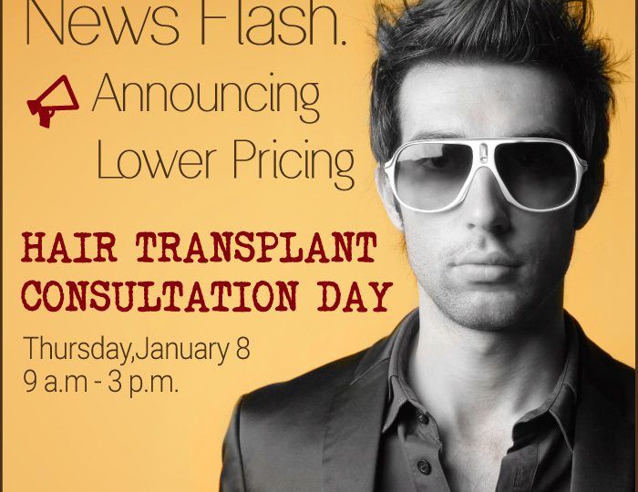 We're kicking off the new year with exciting news - lower pricing on hair transplants is here at Contour Dermatology.