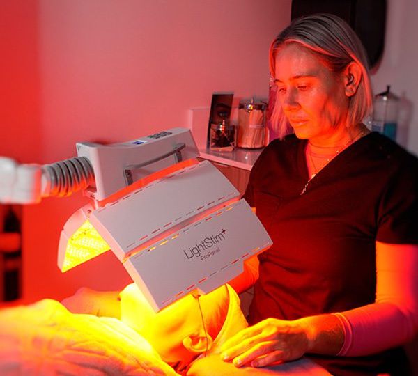 Red-Light Facial Therapy