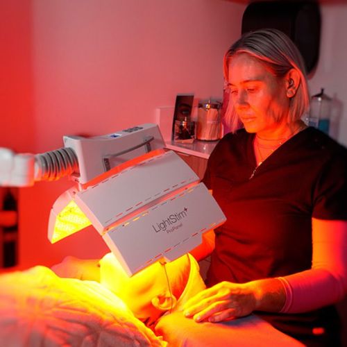 Red-Light Facial Therapy