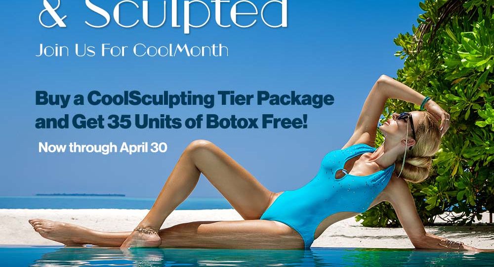 April is CoolSculpting's official Cool Month, and we're celebrating with one of our favorite offers ever.