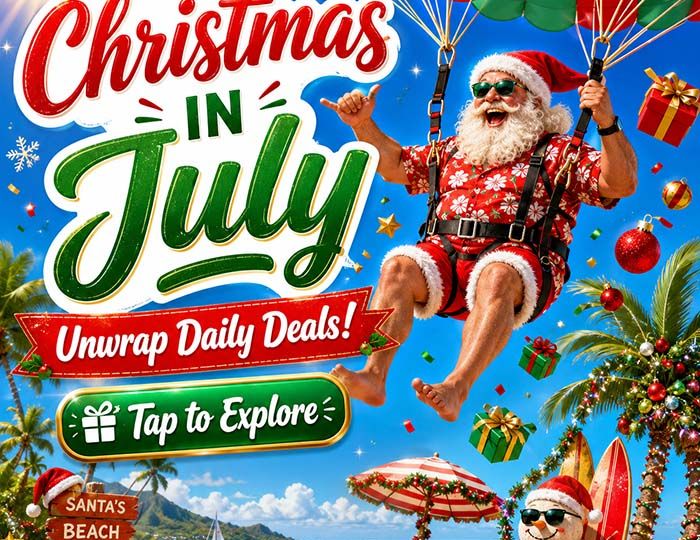 Christmas in July, Daily Deals